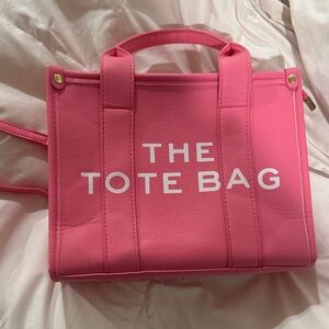 Pink Tote Bag